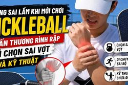 Cảnh báo sai lầm phổ biến khi chơi Pickleball