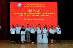 Bế mạc Hội giảng nhà giáo giáo dục nghề nghiệp cấp trường năm học 2025 - 2026