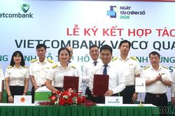 Ng&agrave;nh thuế v&agrave; Vietcombank k&yacute; kết hợp t&aacute;c đồng h&agrave;nh hỗ trợ hộ kinh doanh