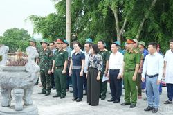 Xã Trấn Yên: Lấy mẫu ADN xác định danh tính hài cốt liệt sĩ