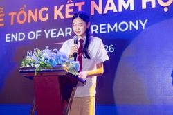 Con gái Hoa hậu Hương Giang nhận loạt danh hiệu Tinh hoa tại trường quốc tế