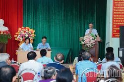 Lãnh đạo Ủy ban MTTQ tỉnh dự sinh hoạt Chi bộ thôn Hoa Lư, xã Liên Hòa