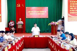 Th&aacute;o gỡ kh&oacute; khăn x&acirc;y dựng x&atilde; Minh Ngọc ph&aacute;t triển bền vững