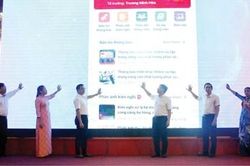 Tổ d&acirc;n phố hoạt động tr&ecirc;n m&ocirc;i trường số