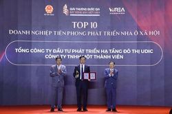 UDIC lọt Top 10 doanh nghiệp tiên phong phát triển nhà ở xã hội