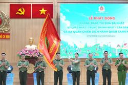 TP. Hồ Chí Minh: Tuổi trẻ Công an xung kích vì Nhân dân phục vụ
