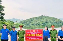 Công an Thanh Hóa ngăn ngừa tai nạn đuối nước cho trẻ em dịp hè