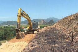 Xã Ba Vì đẩy nhanh tiến độ các dự án phòng, chống sạt lở đất