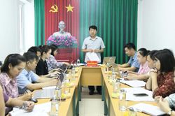 Sở Nông nghiệp và Môi trường làm việc với UBND phường Nùng Trí Cao