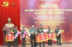 Cụm thi đua số 6 Hội thi lực lượng tham gia bảo vệ an ninh, trật tự ở cơ sở