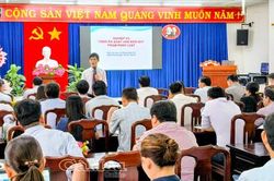 Tập huấn nghiệp vụ tổng r&agrave; so&aacute;t hệ thống văn bản quy phạm ph&aacute;p luật