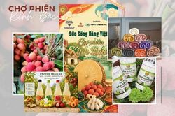 'Chợ phiên Kinh Bắc' mang đặc sản vùng quan họ đến giữa lòng Hà Nội
