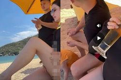 Quang Hải và vợ đại gia Chu Thanh Huyền đưa con đi trốn nóng ở Nha Trang, chồng chăm con, vợ thoải mái diện biniki khoe dáng