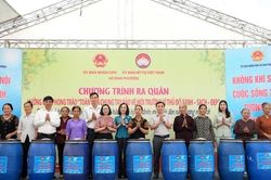 Xã Đan Phượng chung tay hành động vì môi trường Thủ đô xanh - sạch - đẹp