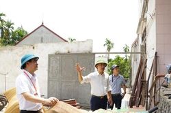 Phường Thượng Cát cán đích giải phóng mặt bằng dự án cầu