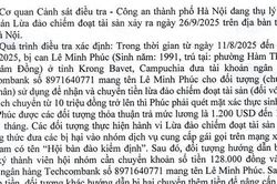 T&igrave;m bị hại trong vụ &aacute;n lừa đảo chiếm đoạt t&agrave;i sản