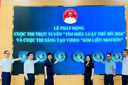 Phường Kim Li&ecirc;n ph&aacute;t động Cuộc thi trực tuyến 'T&igrave;m hiểu Luật Thủ đ&ocirc; năm 2026'