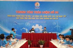 Tổ chức 5 phi&ecirc;n thảo luận về c&aacute;c vấn đề trọng t&acirc;m của C&ocirc;ng đo&agrave;n