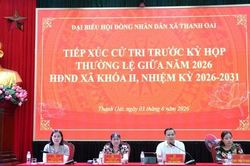 Cử tri x&atilde; Thanh Oai kiến nghị tạo việc l&agrave;m cho người d&acirc;n sau thu hồi đất n&ocirc;ng nghiệp