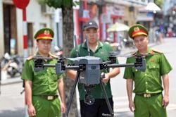 Công an Hà Nội thử nghiệm UAV AI giám sát từ trên không