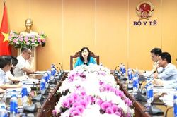 Bộ trưởng Đào Hồng Lan: Người đứng đầu các đơn vị Bộ Y tế chịu trách nhiệm trực tiếp về kết quả thực hiện Nghị quyết 57