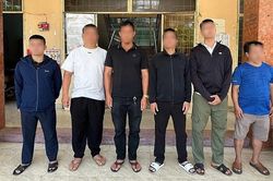 Hỗn chiến tại quán nhậu, 6 người được mời lên công an làm việc