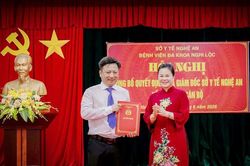Bệnh viện Đa khoa Nghi Lộc - Nghệ An c&oacute; Gi&aacute;m đốc mới