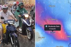 Hà Nội có thể mưa to từ tối nay: Mưa đến khi nào, ngày mai giảm nóng ra sao?