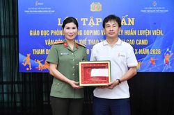 Thể thao Công an nhân dân nâng cao ý thức phòng, chống doping