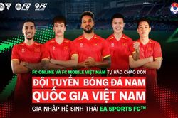 Đội tuyển Việt Nam chính thức góp mặt trong FC Mobile Việt Nam