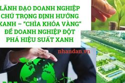 L&atilde;nh đạo doanh nghiệp ch&uacute; trọng định hướng xanh &ndash; 'ch&igrave;a kh&oacute;a v&agrave;ng' đột ph&aacute; hiệu suất xanh