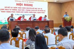 Cà Mau lan tỏa nhiều mô hình thiết thực học và làm theo Bác