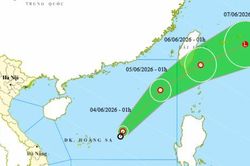 Xuất hiện áp thấp nhiệt đới đầu tiên trên Biển Đông, có ảnh hưởng tới nước ta?