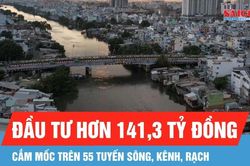 Cắm mốc trên 55 tuyến sông, kênh, rạch thuộc địa bàn TPHCM