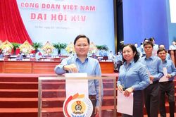 Đại hội XIV Công đoàn Việt Nam dự kiến bầu 135 ủy viên Ban Chấp hành