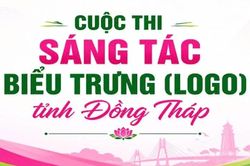 Đồng Th&aacute;p ph&aacute;t động cuộc thi s&aacute;ng t&aacute;c logo tỉnh, giải Nhất đến 100 triệu đồng