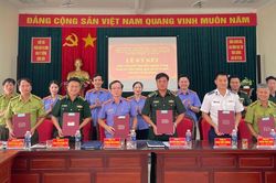 Quảng Trị K&yacute; kết Quy chế phối hợp li&ecirc;n ng&agrave;nh trong c&ocirc;ng t&aacute;c ph&ograve;ng chống tội phạm