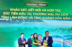 Lâm Đồng - Khánh Hòa bắt tay khai thác không gian phát triển cao nguyên - biển
