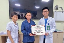 Bạn đọc giúp đỡ bé Mò Minh Tiến bị ngã tụ máu não hơn 240 triệu đồng
