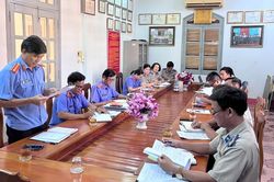 VKSND khu vực 15, Đắk Lắk trực tiếp kiểm sát công tác thi hành án dân sự