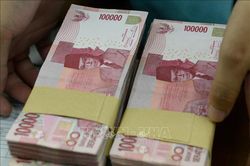 Đồng rupiah của Indonesia giảm xuống mức thấp kỷ lục so với USD