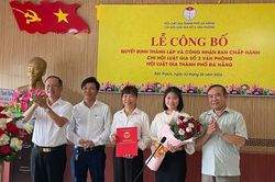 Hội Luật gia Đà Nẵng thành lập Chi hội Luật gia số 2