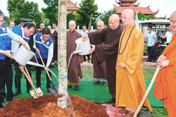 TPHCM: 'Vườn cây Đại đoàn kết' hưởng ứng Ngày Môi trường Thế giới