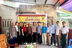 Xã Quảng Ninh khởi công xây dựng nhà ở cho con đẻ của người hoạt động kháng chiến bị nhiễm chất độc hóa học