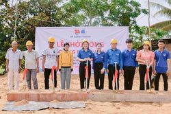Giang Thành khởi công nhà Nhân ái cho thanh niên