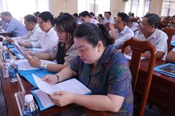 X&atilde; Thạnh Lộc sơ kết 1 năm thực hiện vận h&agrave;nh ch&iacute;nh quyền địa phương hai cấp