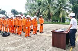 Điện lực Đồng Nai diễn tập phương &aacute;n ph&ograve;ng chống thi&ecirc;n tai v&agrave; t&igrave;m kiếm cứu nạn năm 2026