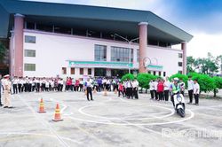 Trang bị kiến thức ph&aacute;p luật, kỹ năng an to&agrave;n giao th&ocirc;ng cho học sinh, vận động vi&ecirc;n