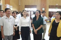 Cụm 9 Đảng ủy xã, phường trao đổi, học tập kinh nghiệm tại Mỹ Thọ