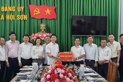 Đảng ủy xã Hội Sơn cần quan tâm xây dựng hệ thống chính trị trong sạch vững mạnh